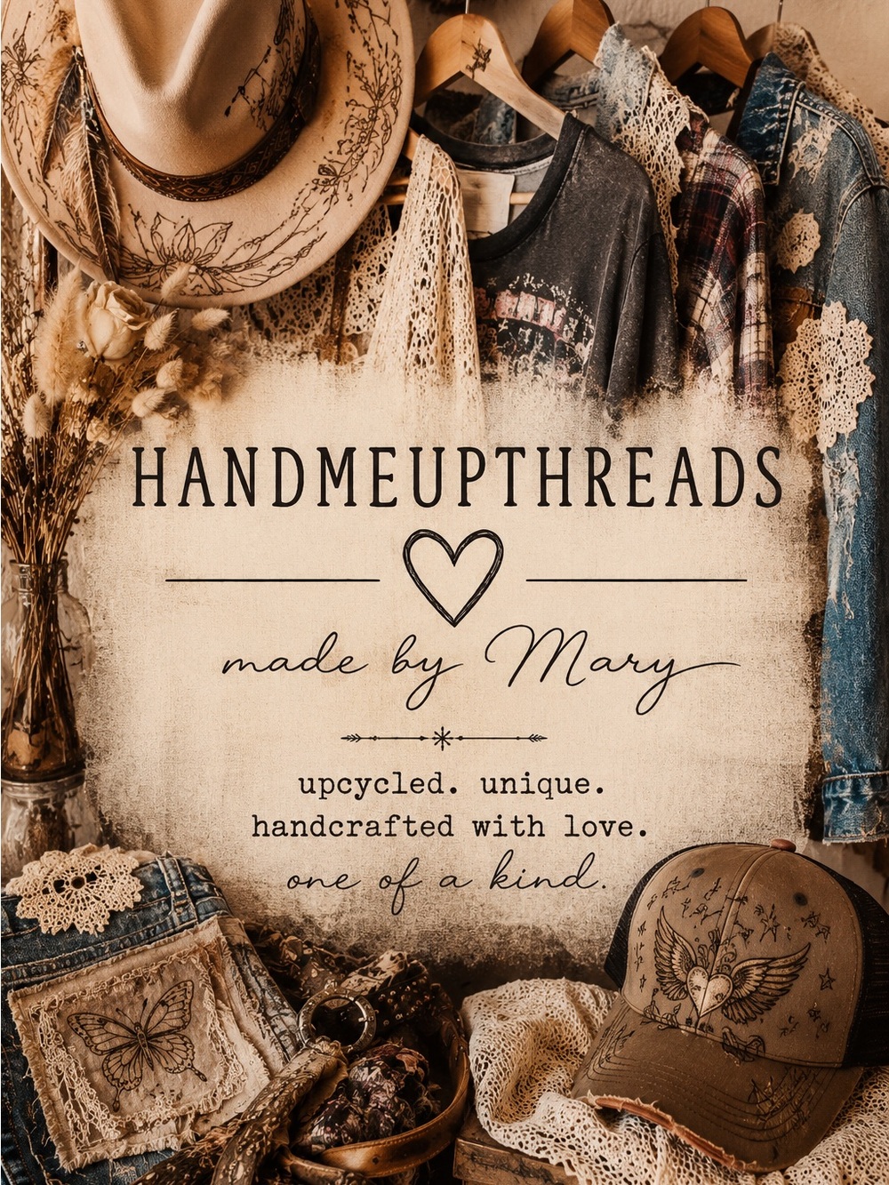 ✨ One of One • Handmade by Mary